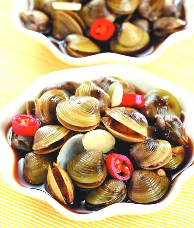 醃鹹蜆仔(1)