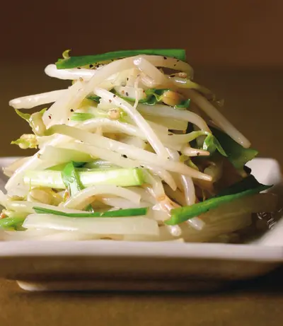 韭菜炒豆芽(1)