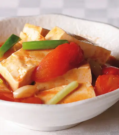 蕃茄炒豆腐
