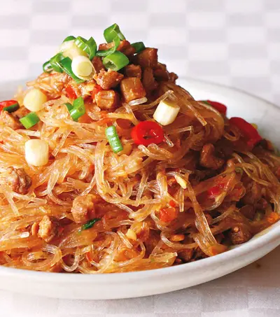 滷肉炒冬粉