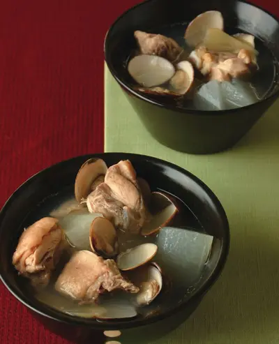 蛤蜊冬瓜雞湯(1)