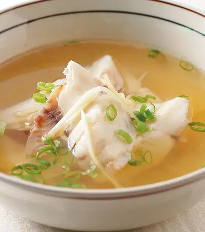 薑絲魚片湯