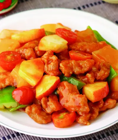 蕃茄糖醋肉片
