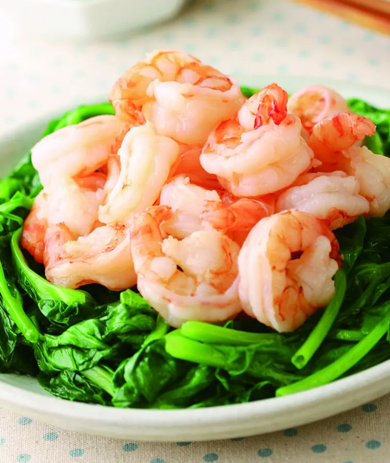 豆苗蝦仁(2)