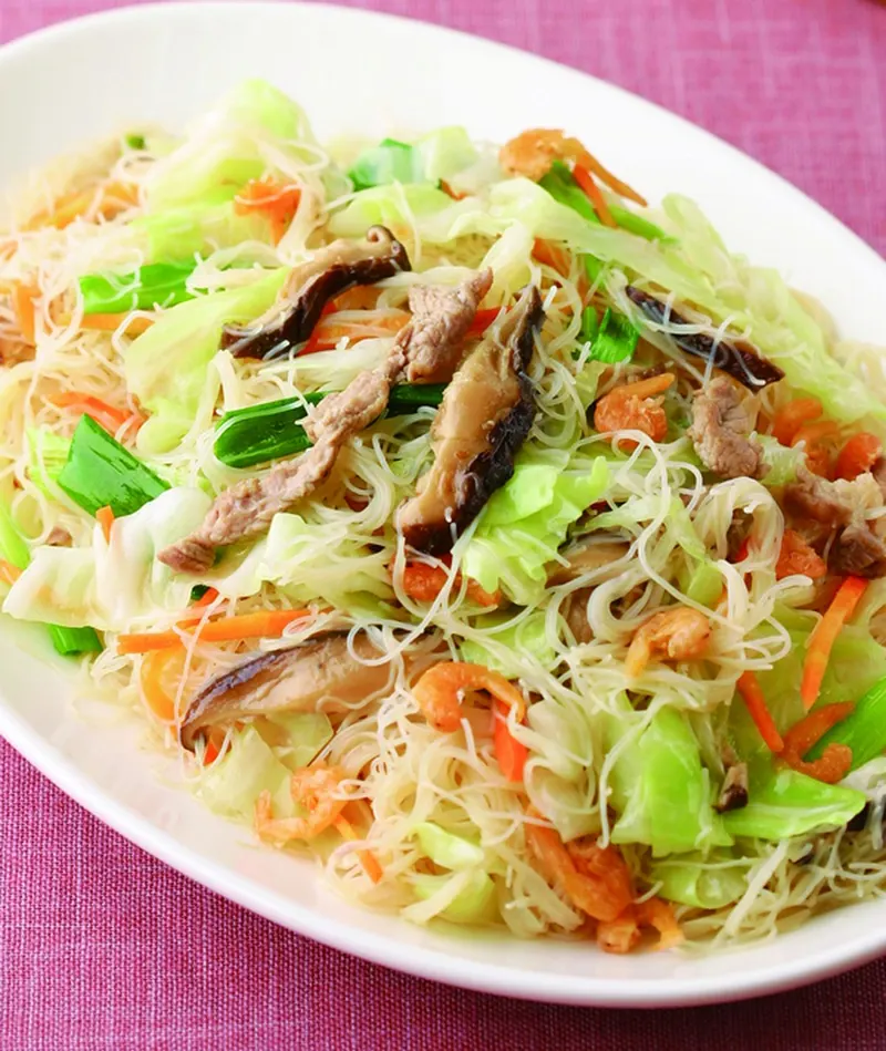 肉絲炒米粉(1)