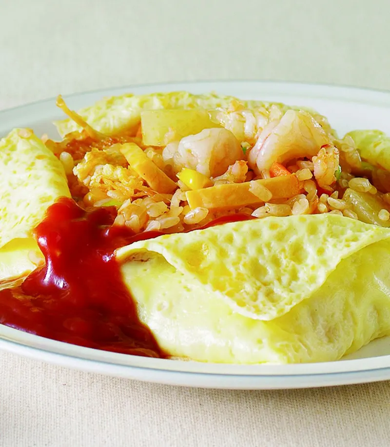 蛋包炒飯