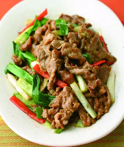 蔥爆牛肉片