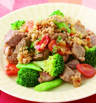 香蔥肉燥炒牛肉