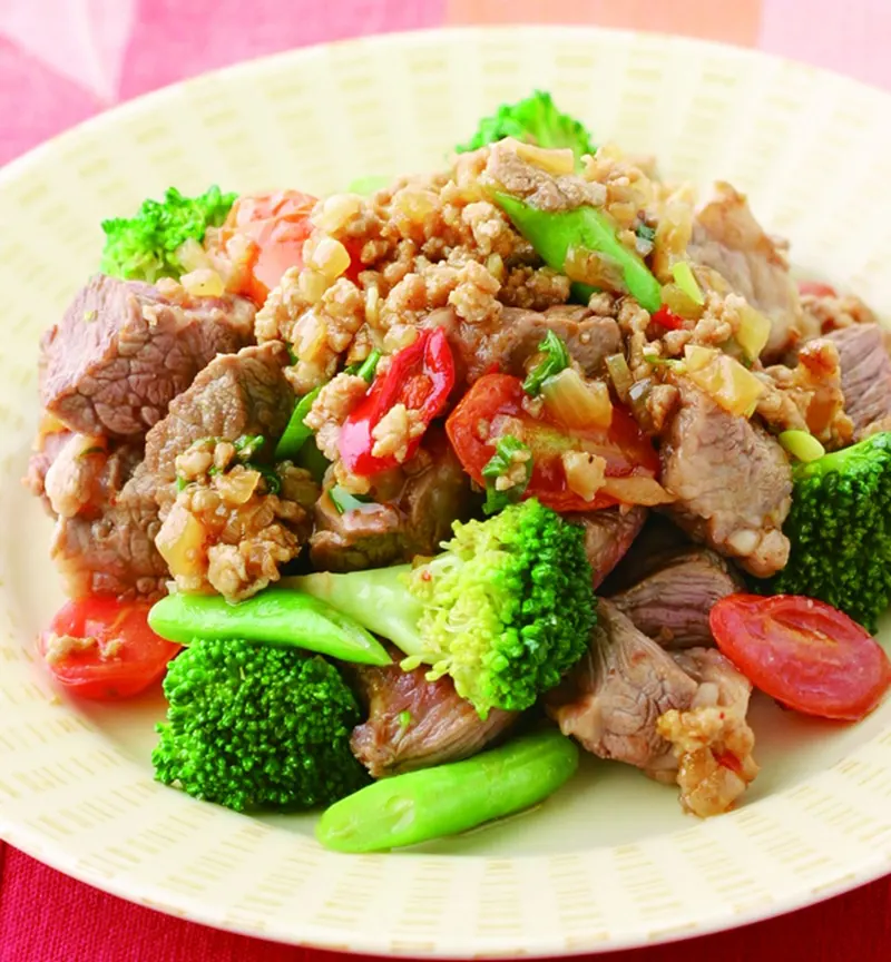 香蔥肉燥炒牛肉