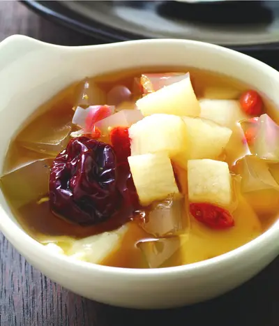 寒天養生豆花