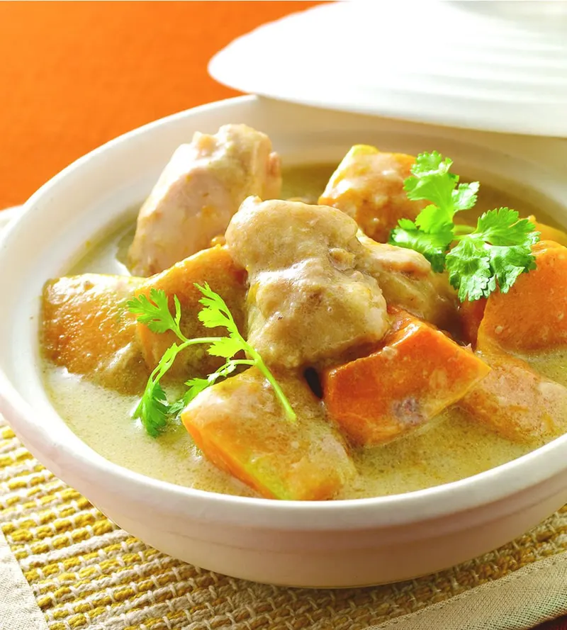 豆漿南瓜雞肉煲