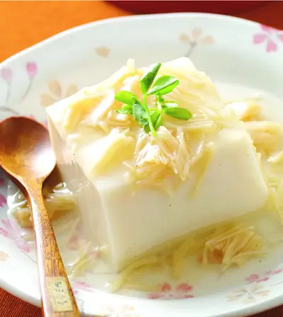 干貝燴豆花