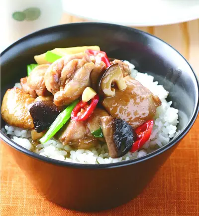 香菇雞肉飯(1)