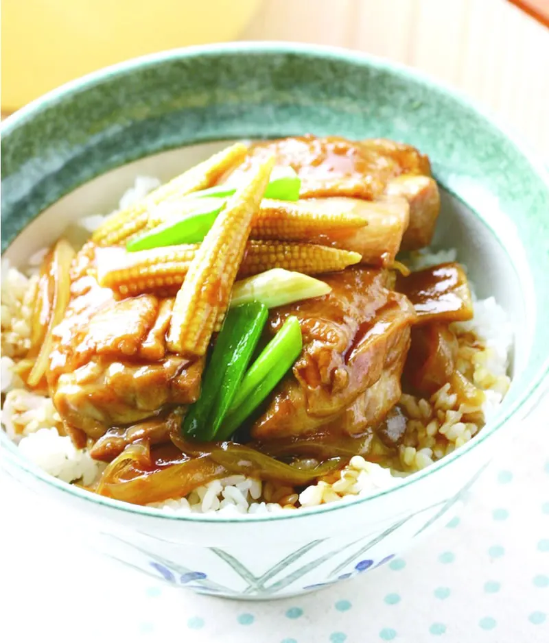 照燒雞塊飯