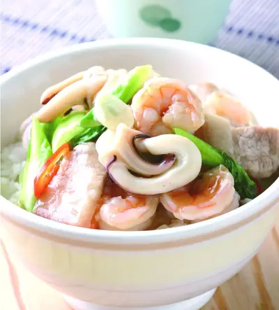 三鮮燴飯(3)