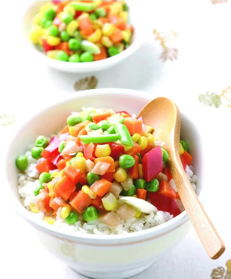 什錦蔬菜飯