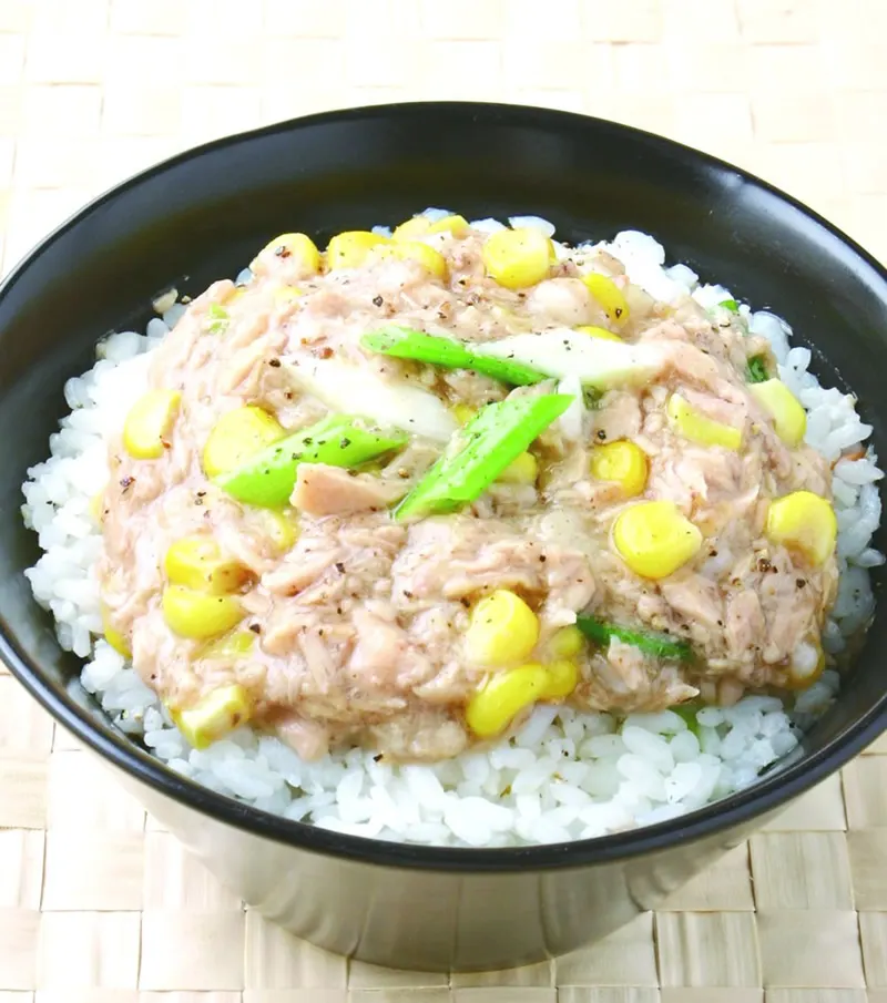 玉米鮪魚飯