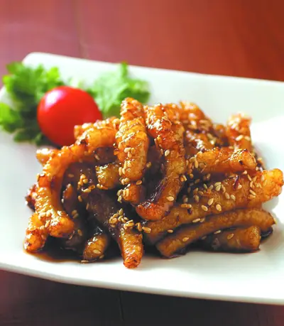 照燒芝麻鮮魷