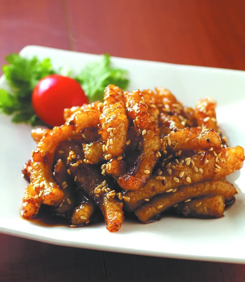 照燒芝麻鮮魷
