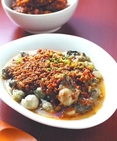 豆酥蚵仔