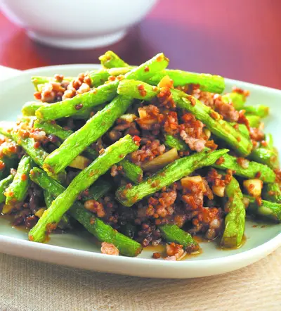 肉末四季豆
