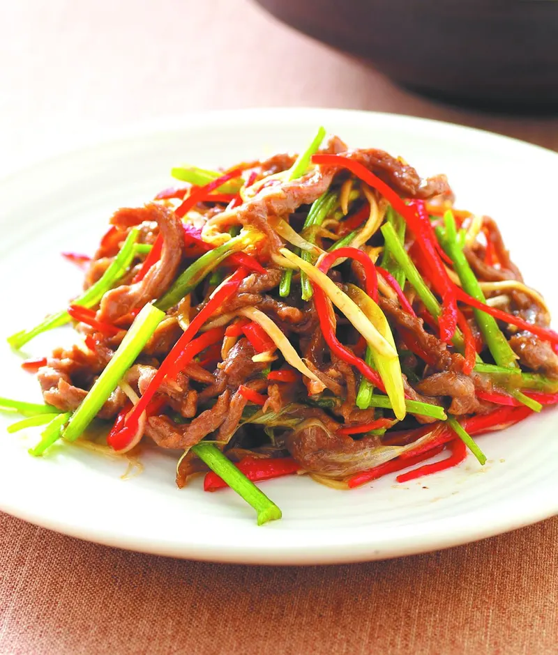 香根牛肉絲