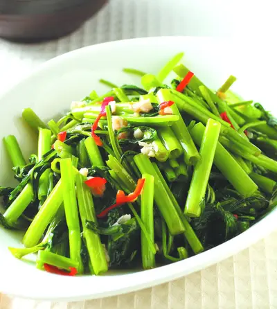 蝦醬空心菜(4)