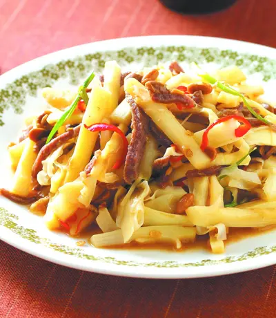 豆醬桂竹筍
