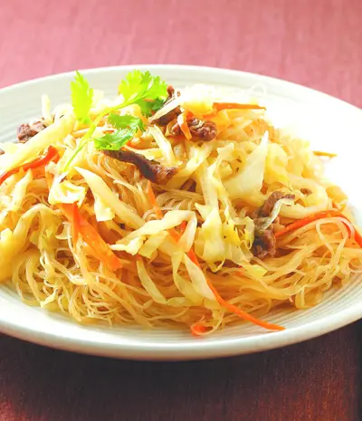 肉絲炒米粉(2)