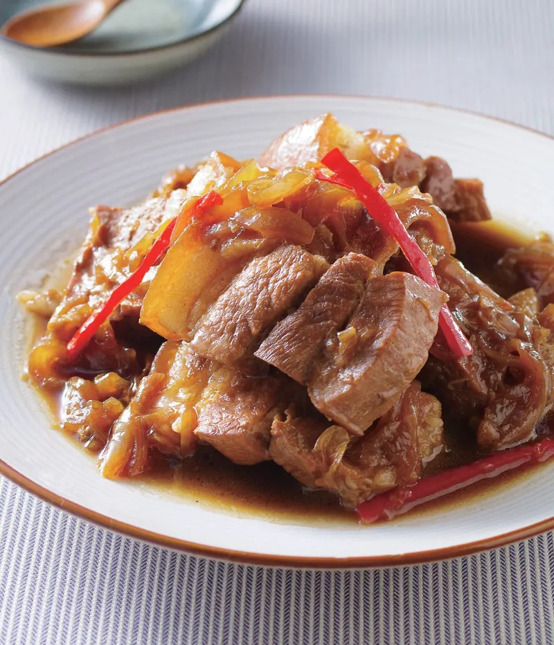 蔥燒肉