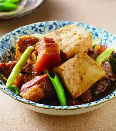 豆腐燒肉