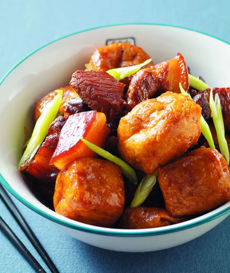 油豆腐燒肉(2)