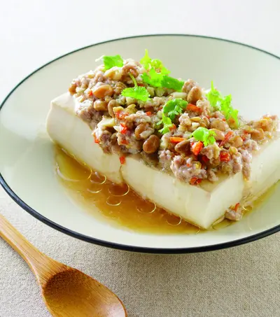 豆醬蒸豆腐