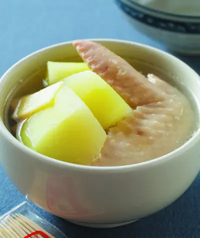 青木瓜雞湯