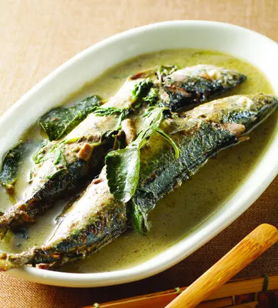 綠咖哩魚