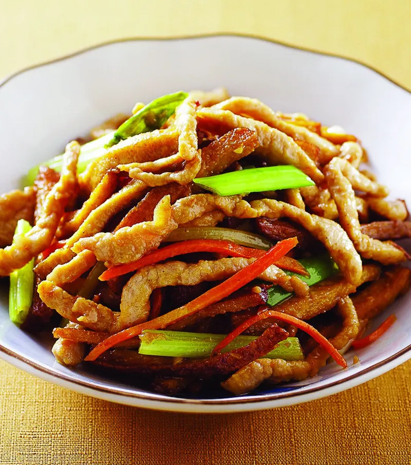 豆干炒肉絲(1)