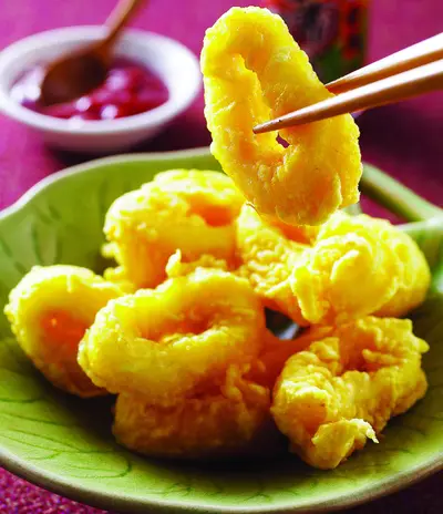 酥炸鮮魷圈