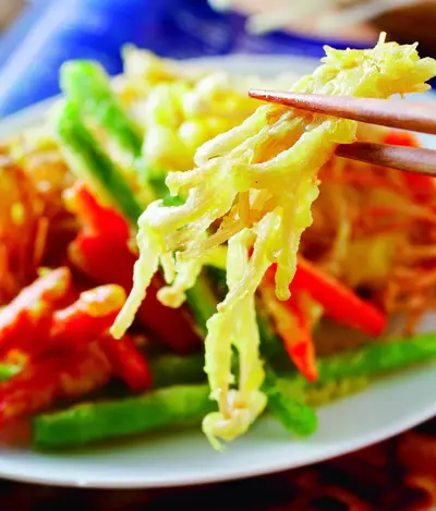 酥炸金針菇