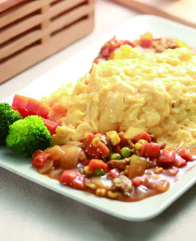 歐姆蛋包飯(1)