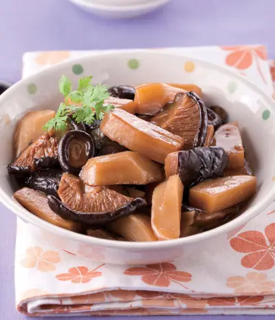 冬菇燜筍