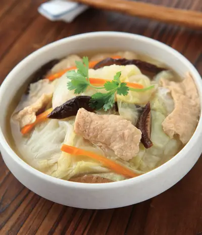 豆皮白菜滷