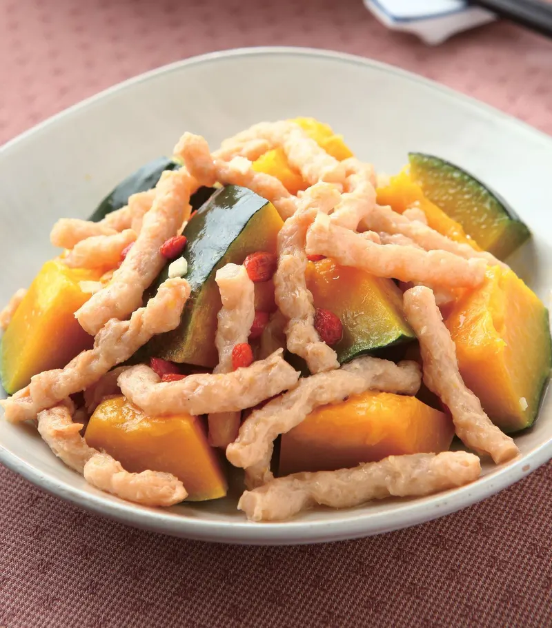 南瓜素肉絲