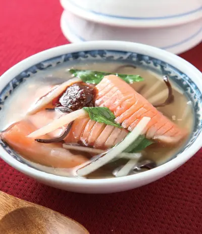 素魷魚羹