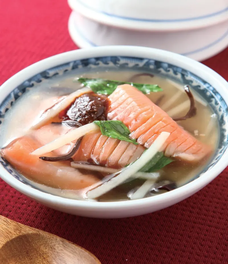 素魷魚羹