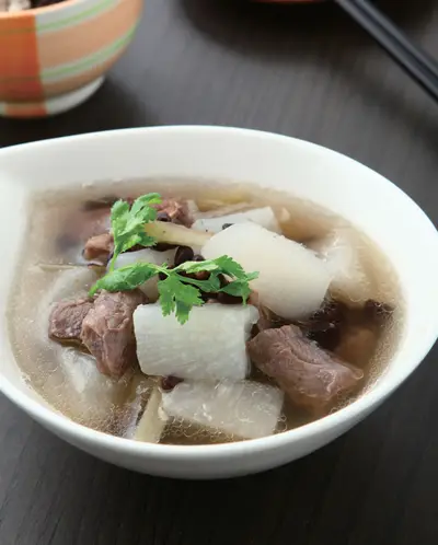 紅豆蘿蔔煲牛肉