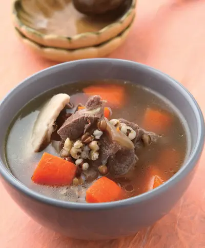 薏仁茯苓羊肉煲