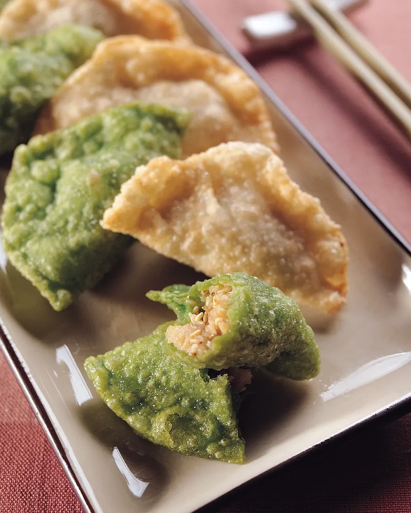 酥炸芝麻餃