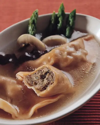 鵝肝冬粉湯餃