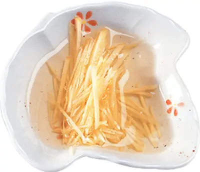薑絲白醋沾醬