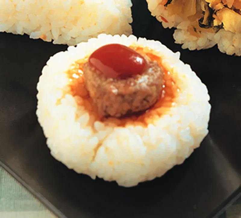 洋蔥牛肉堡飯糰